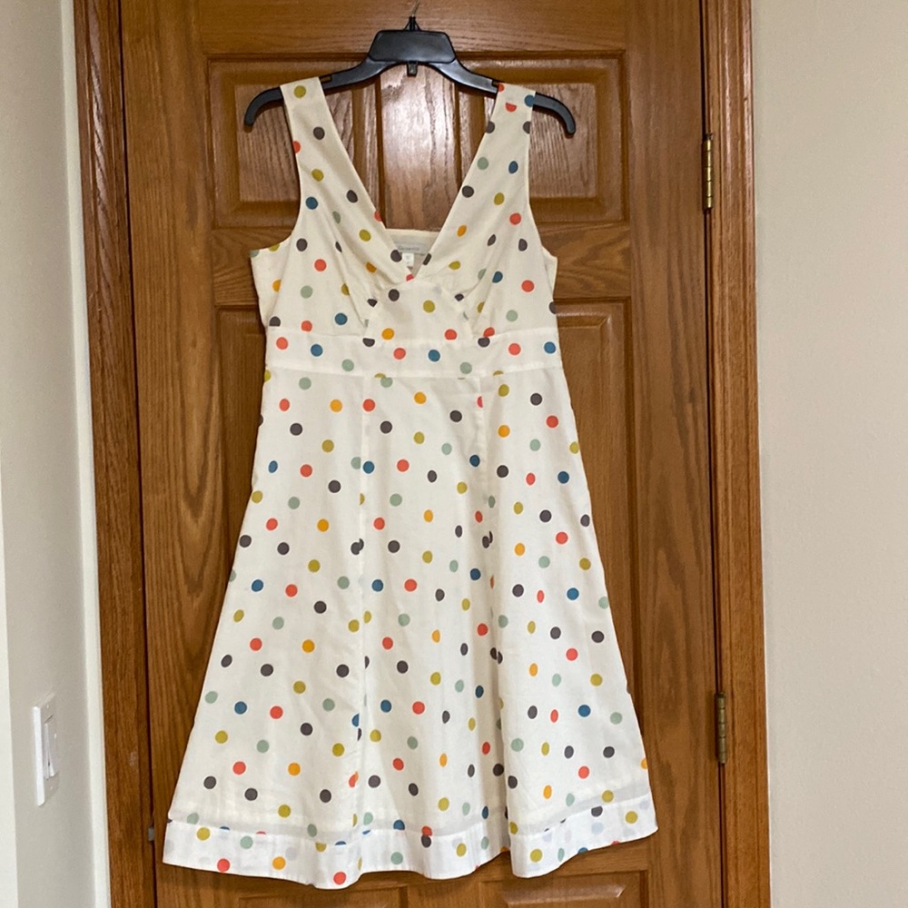 😍Garnett Hill cotton dress fully lined